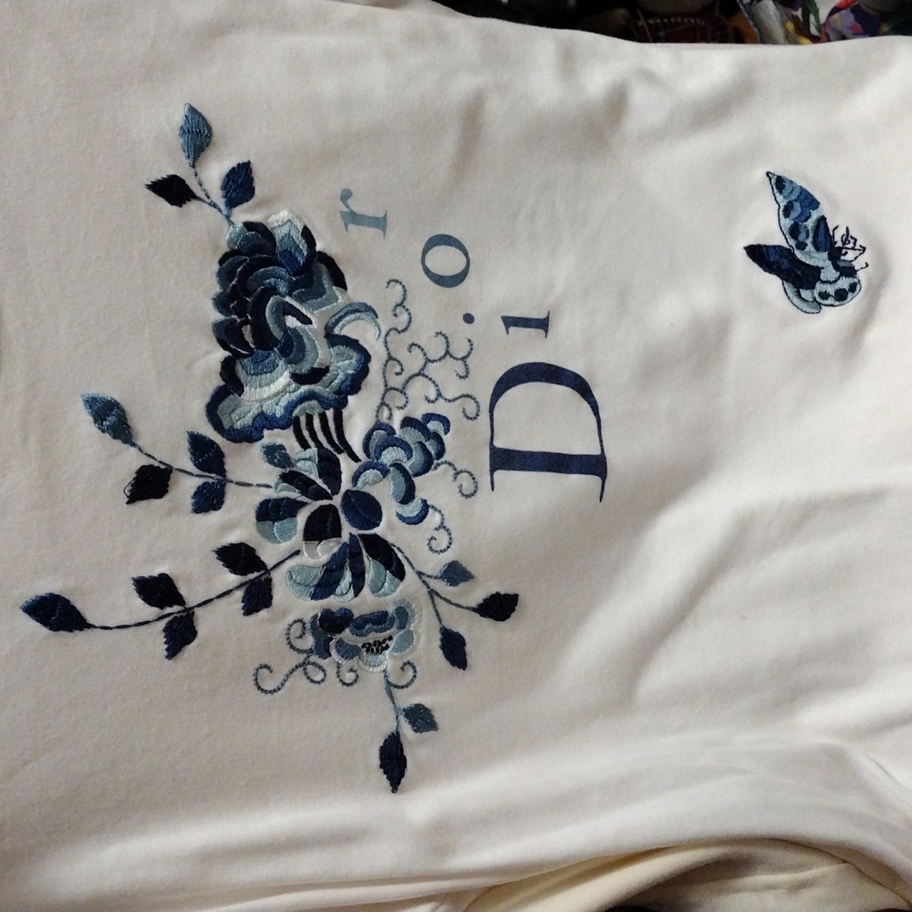 SOLD Vintage embroidery Dior shirt